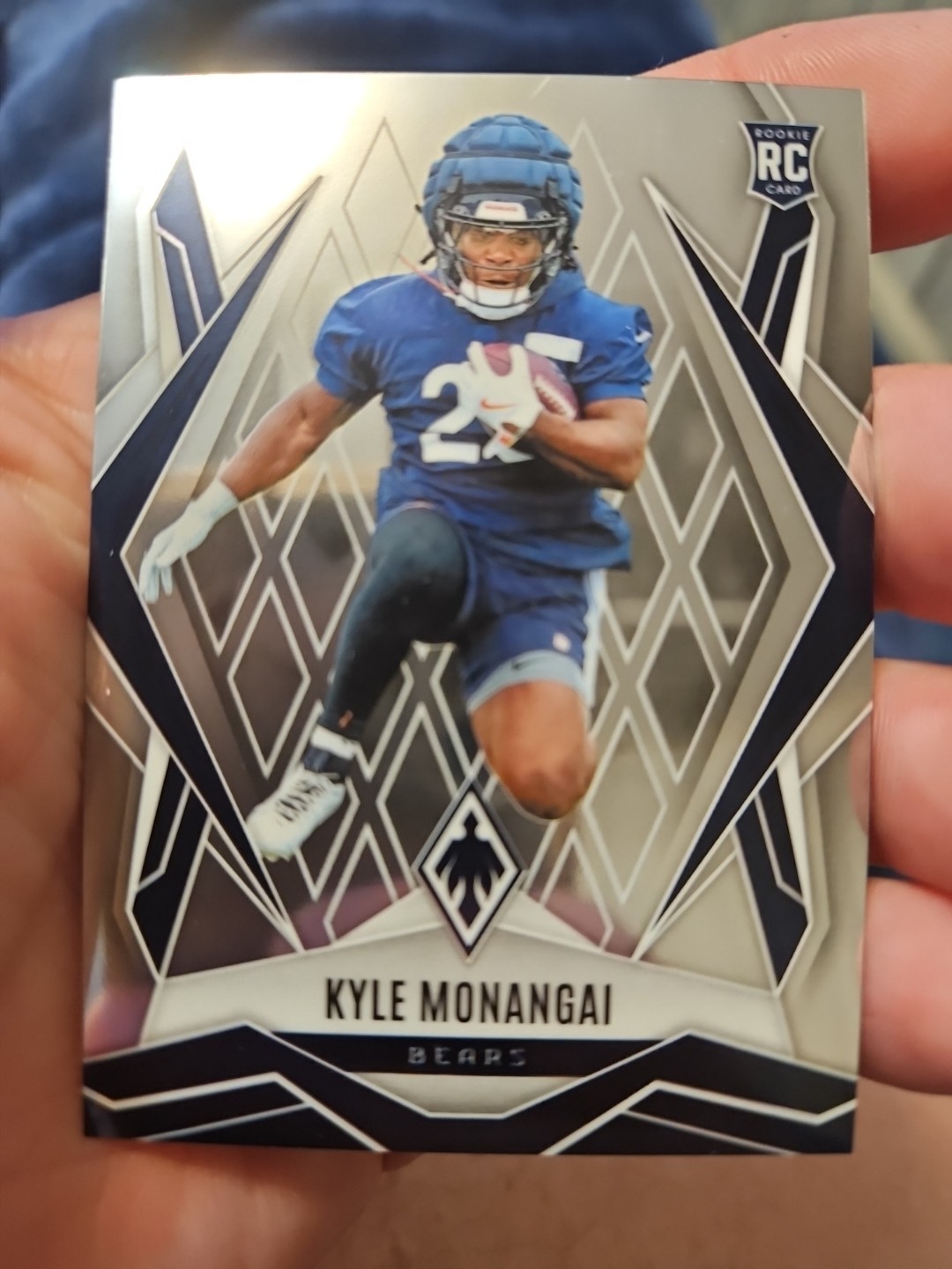 Kyle Monangai 2025 Panini Phoenix #249 Silver RC Chicago Bears 🐻