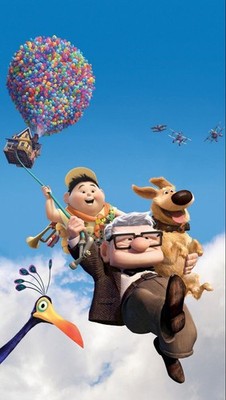Disney Pixas UP Adventure Paper Poster 210 GSM (No Frame)