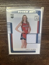 2025 Donruss WNBA Lucy Olsen Rated Rookie Jersey Patch Mystics