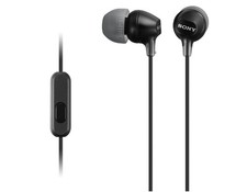Sony MDR-EX15APBZ In-Ear Wired Earbuds Headphones with Microphone Black