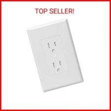 Taymac 2600W Masque Revive Polycarbonate White 1-Gang Cover, Replaces Old and Di