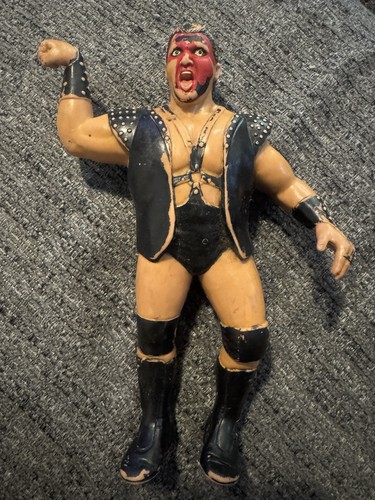 Vintage 1988 WWF LJN Team Demolition Ax Titan Spor...