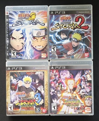 Naruto: Ultimate Ninja Storm 1, 2, 3 Full Burst, & Revolution - PlayStation 3