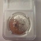 1 Troy Ounce .999 Fine Silver Morgan Dollar Design Round Coin 1 oz