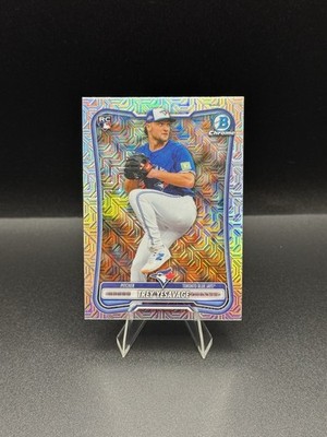 Trey Yesavage 2026 Bowman Chrome Mega Box Mojo Refractor #41 Rookie RC Toronto