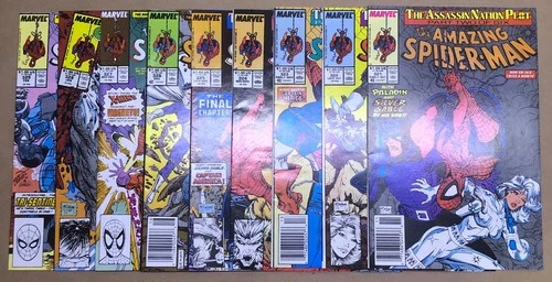 Amazing Spider-Man McFarlane Era Lot #321–329 Marvel Comics VF