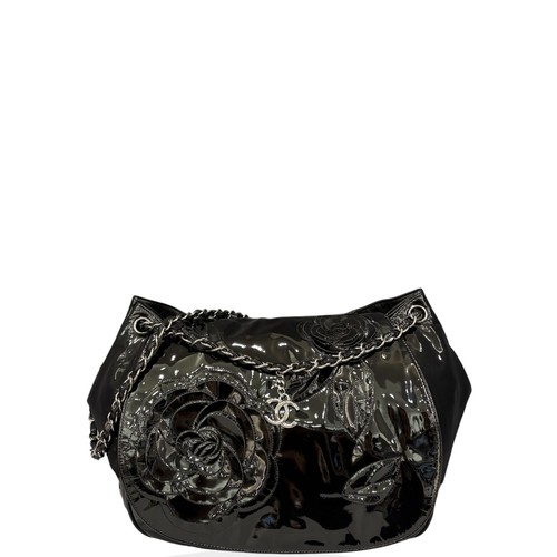 Chanel Flap Bag Black Patent Calfskin (mx042326a7)