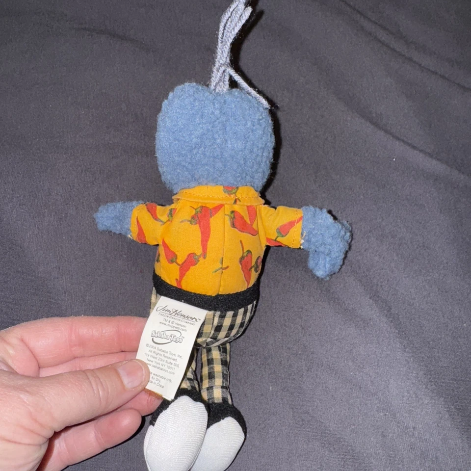 Juguete de peluche Gonzo de colección 2004 Jim Henson Muppets Sababa Toys Inc Foto 3 de 4
