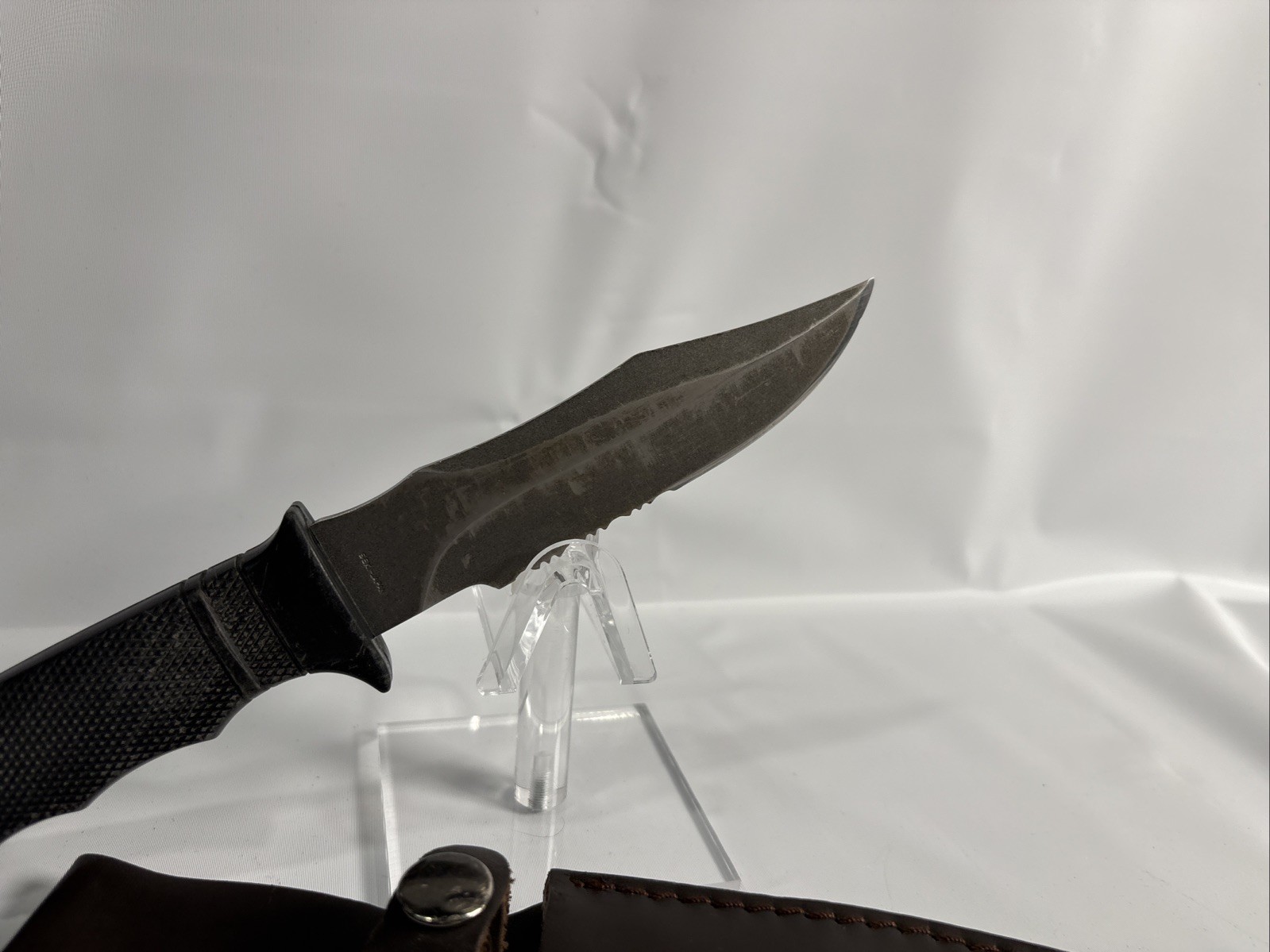 RARE SOG Specialty knives Seal Pup SEKI JAPAN Fixed Blade Knife & Sheath