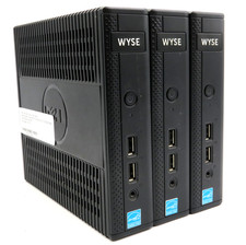 Lot of 3 Dell Wyse 5020 Thin Client/AMD GX-415GA /4GB RAM /No SSD /No OS READ 