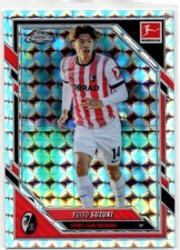Yuito Suzuki Chrome Bundesliga 2025/26 Pulsar Refractor