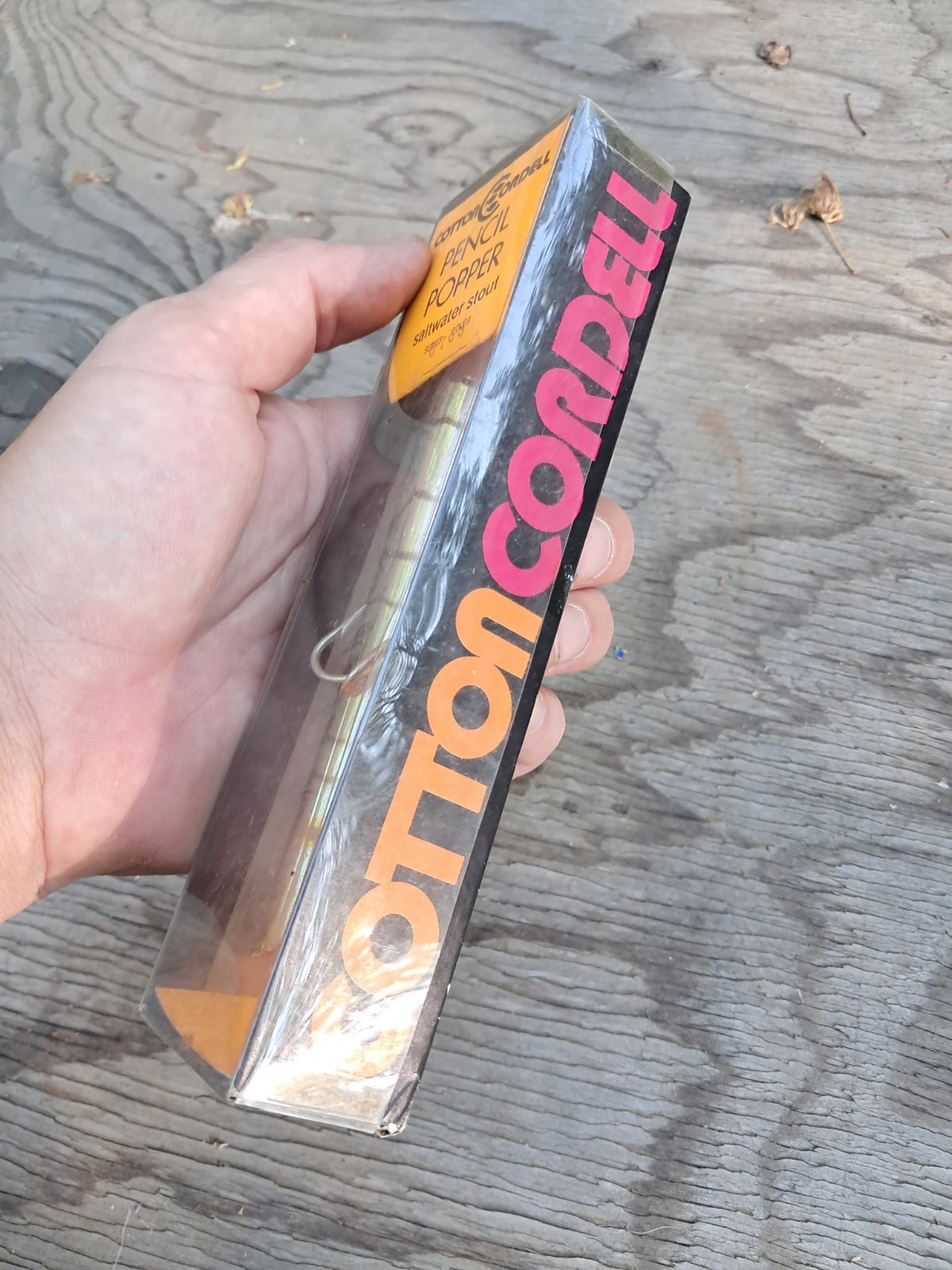 Vintage Cordell Mackrel Pencil Popper,Striper Lures,Surf Plugs - Image 5