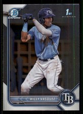 2022 Bowman Chrome Prospects #BCP195 Willy Vasquez