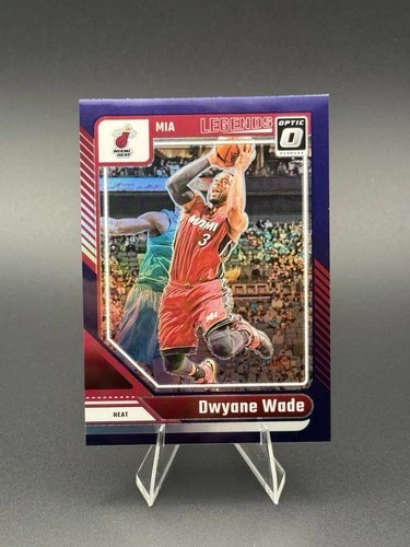 2024-25 Panini Donruss Optic - Legends Dwyane Wade #231 Purple Prizm