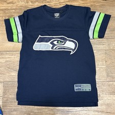 NFL Team Apparel Seattle Seahawks Est 76 Short Sleeve Jersey Shirt Youth Small 8