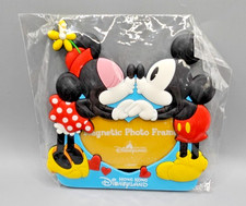 Hong Kong Disneyland Magnetic Photo Frame Set Mickey Minnie Martial Arts NIP 