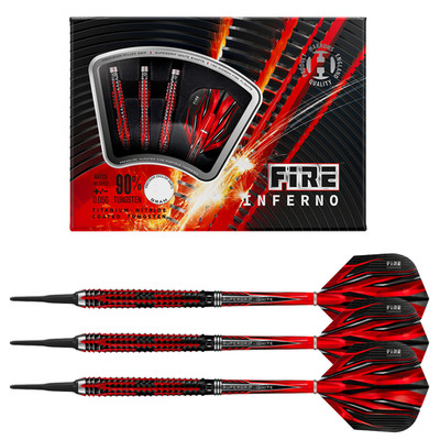 Dartpfeile Harrows Fire Inferno 90% Softtip Soft Darts Softdart Set