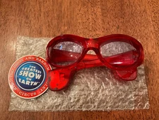 Ringling Bros Barnum & Bailey Circus Vintage Eye Glasses Lights Up - NEW READ