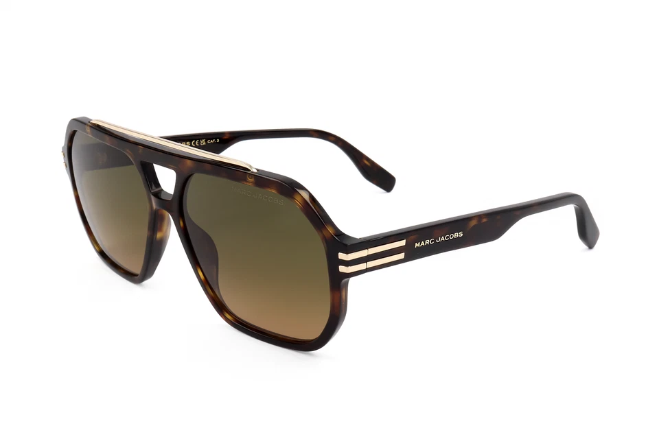 Óculos de sol masculino Marc Jacobs 58mm Havana MARC753-S-086-58