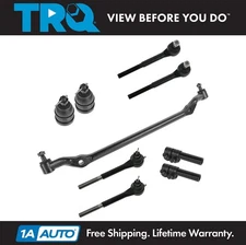 TRQ 9 Piece Kit Tie Rod End Ball Joint Center Link for Camaro Firebird New
