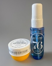 Set Of SOL DE JANEIRO Perfume Mist 76 1 fl oz  Brazilian Bum Bum Cream .84 floz