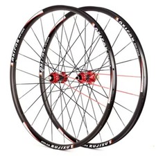 Set ruote in fibra di carbonio 26/27,5/29 pollici MTB bicicletta con freno a disco clincher cerchio  