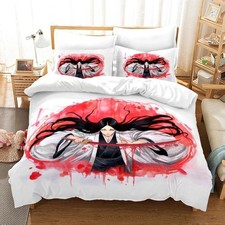 Manga Bettwäsche Set 03.BLEACH Anpassbar Bettbezug 135x200 Kissenbezüge 80x80