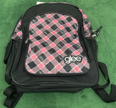 #ad #ad Glee TV Show Backpack Fox Promo Musical Comedy Series Black Club Bag 2010 NWT $60.00