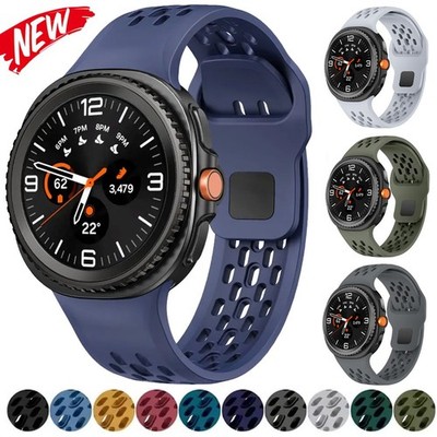Silikon Armband Ersatzband Für Samsung Galaxy Watch 8 40mm/44mm/8 Classic 46mm