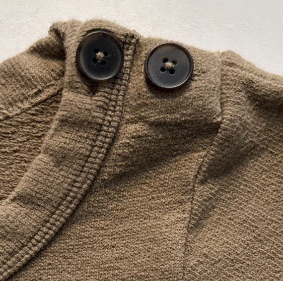 Madewell Medium Pullover Sweatshirt Button Elbow … - image 9