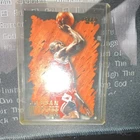 Fleer NBA Michael Jordan Hardwood Leader Insert #123 Chicago Bulls Card