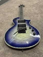 ESP LTD EC-1000 Floyd Rose Deluxe Blue Burst ...