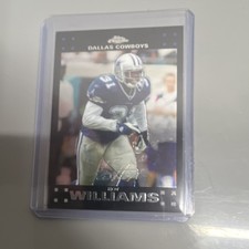 2007 Topps Chrome Roy Williams #TC37 Dallas Cowboys NFL Football Card