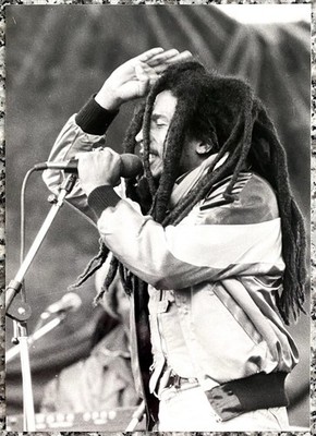 1980 Bob Marley ''Uprising in Munich - Marley s Final Tour  Type 1 Original Photo