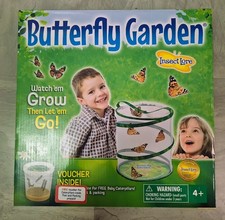 Insect Lore Butterfly Garden Live Growing Kit + Prepaid Caterpillar Voucher