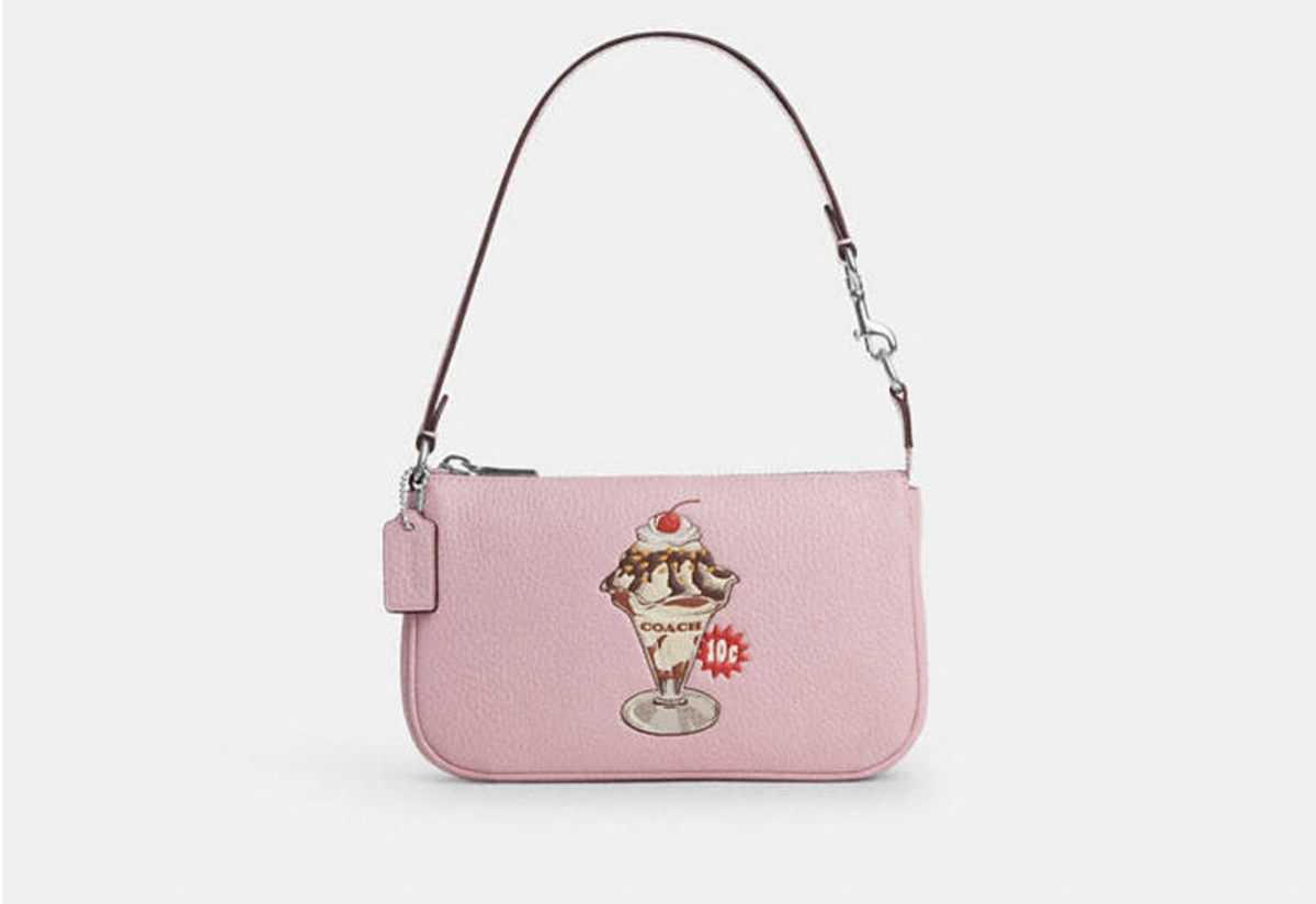 Coach Nolita 19 With Sundae / Boardwalk Graphic Pebbled