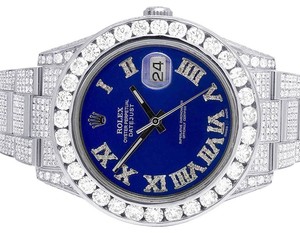 Montre homme Rolex Datejust II cadran bleu - Watch Consulting