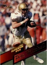 1995 Superior Pix Football Card #83 Pete Mitchell