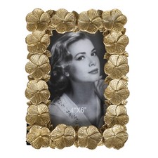 Vintage 4x6 Picture Frame with Glass Front Resin Antique Photo Frame by 26Art