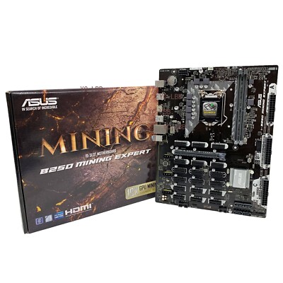 ASUS B250 MINING EXPERT Motherboard Intel B250 LGA1151 DDR4 SATA3 HDMI PS/2+BOX