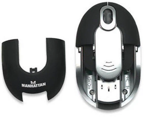 Manhattan Wireless USB Optical Mobile Mini Mouse 177535 - Image 4 of 4