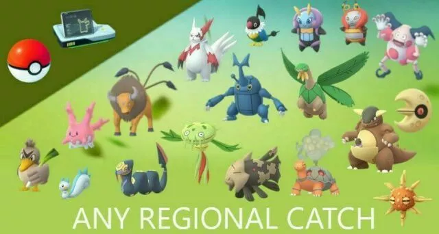 Pokémon GO Regional Pokémon: How To Catch All 27 Pokémon GO Regionals