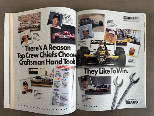 Vintage Nov 1992 OnTrack Racing Magazin F1 IndyCars Laguna Seca Andretti Rehal Haas - Bild 4 von 9