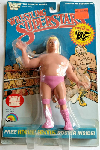 1985 WWF WRESTLING SUPERSTARS ADORABLE ADRIAN ADON...