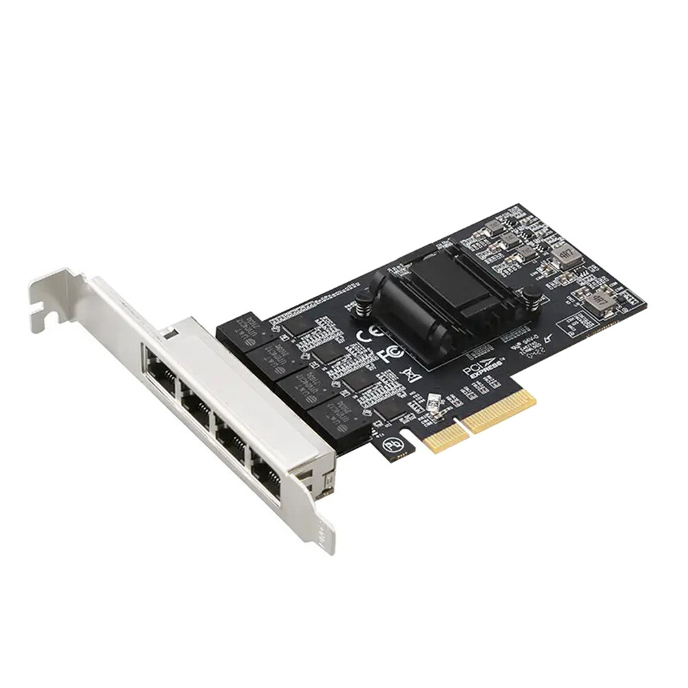 4 port 2.5Gbps PCIe Network Card 10/100/1000M/2.5G Ethernet Network Adapter Card