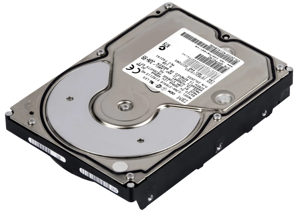 IBM Deskstar 22GXP 25L2655 9.1GB 7.2K 2MB Ata 3.5'' DJNA-370910 - Immagine 3 di 3