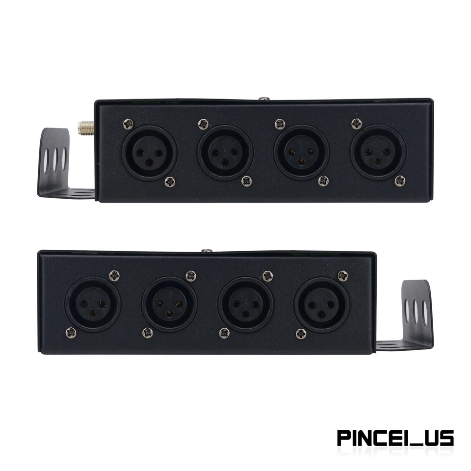8-Channel DMX Splitter Wireless DMX512 Signal Splitter for Stage Light Control - Image 4 of 4