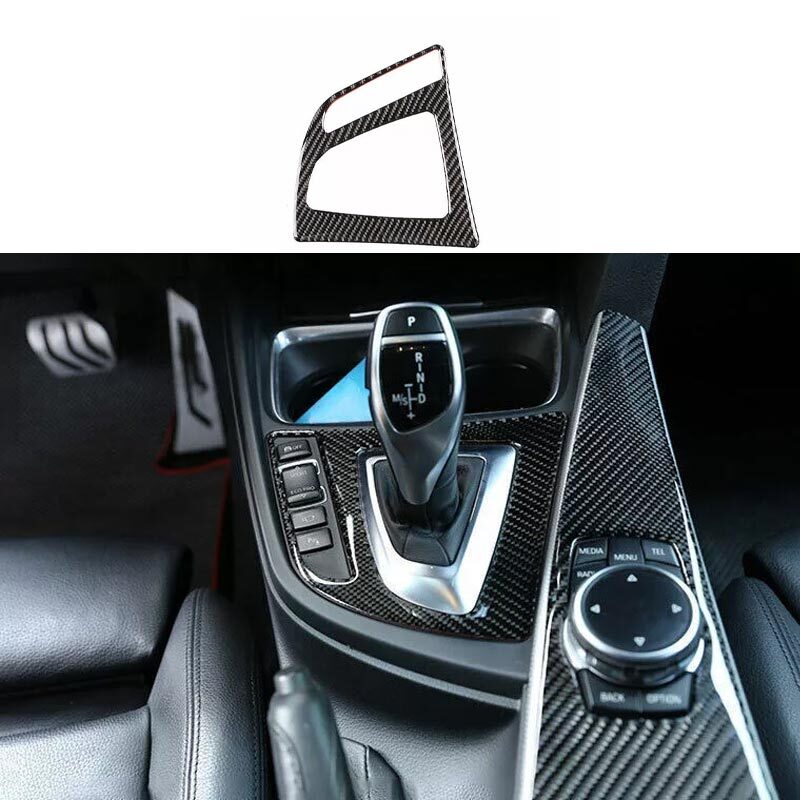 Real Carbon Fiber For BMW 3-4 Series Real Carbon Fiber Car Central Console Car