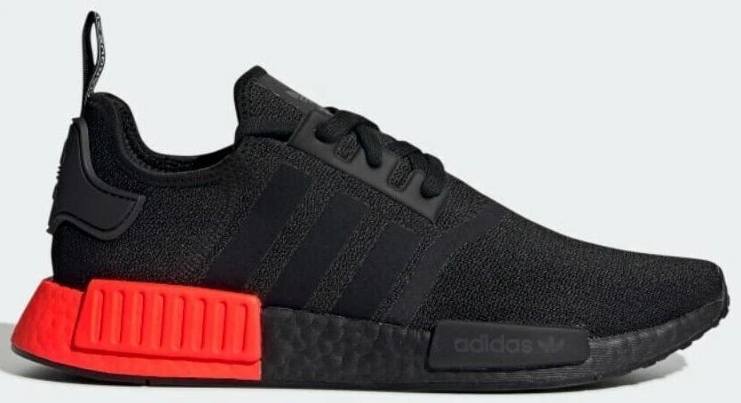 Adidas NMD_G1 Black Solar Red for sale | eBay