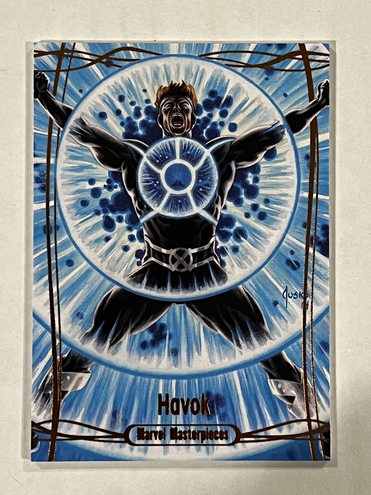 2016 Marvel Masterpieces Orange #42 Havok 47/99 Single Tier 2 NM/M😍*